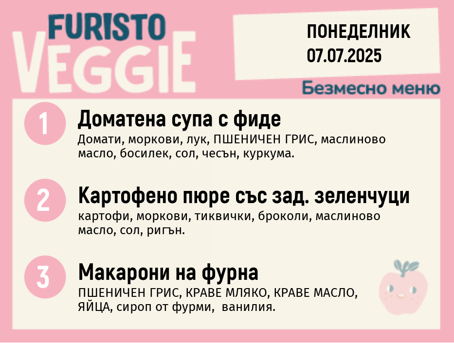 Меню 07.07 безмесно 200гр.