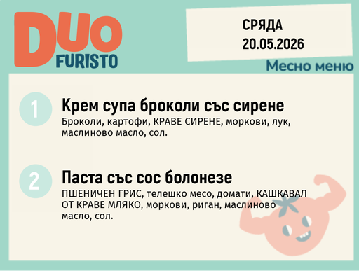 Меню 20.05 DUO 200гр.